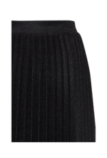 ICHI Pleated Skirt in Black by ICHI