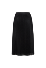 ICHI Pleated Skirt in Black by ICHI