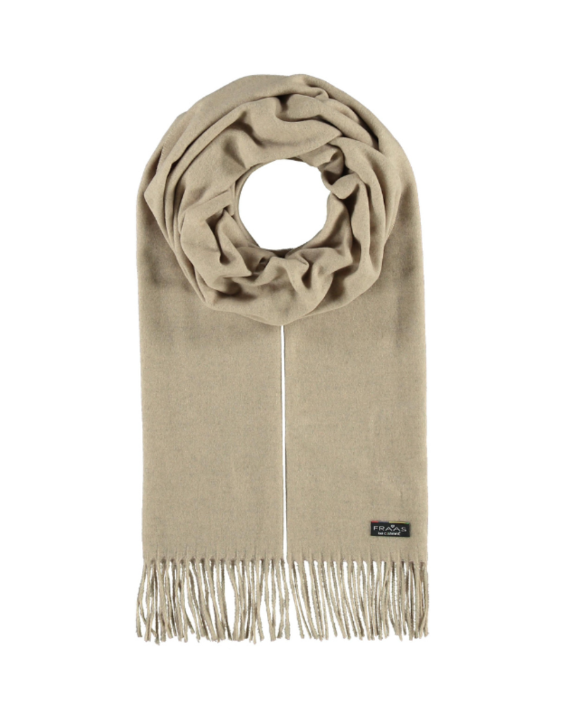 Solid Cashmink Scarf in Camel by Fraas