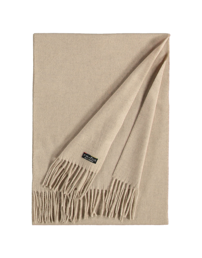 Fraas Solid Cashmink Scarf in Camel by Fraas