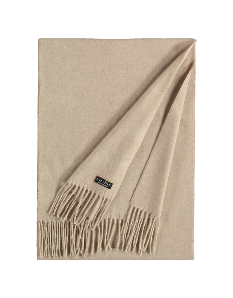 v. Fraas Solid Cashmink Scarf in Camel by Fraas