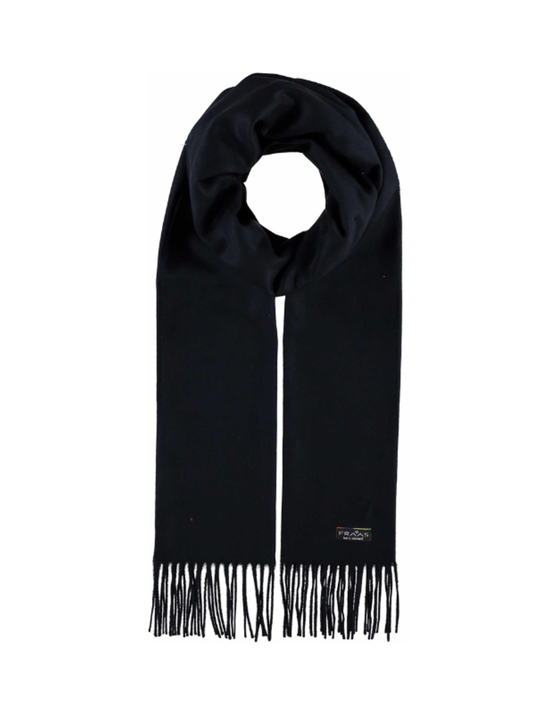 Fraas Solid Cashmink Scarf in Navy by Fraas