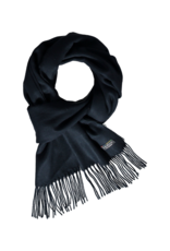 Fraas Solid Cashmink Scarf in Navy by Fraas