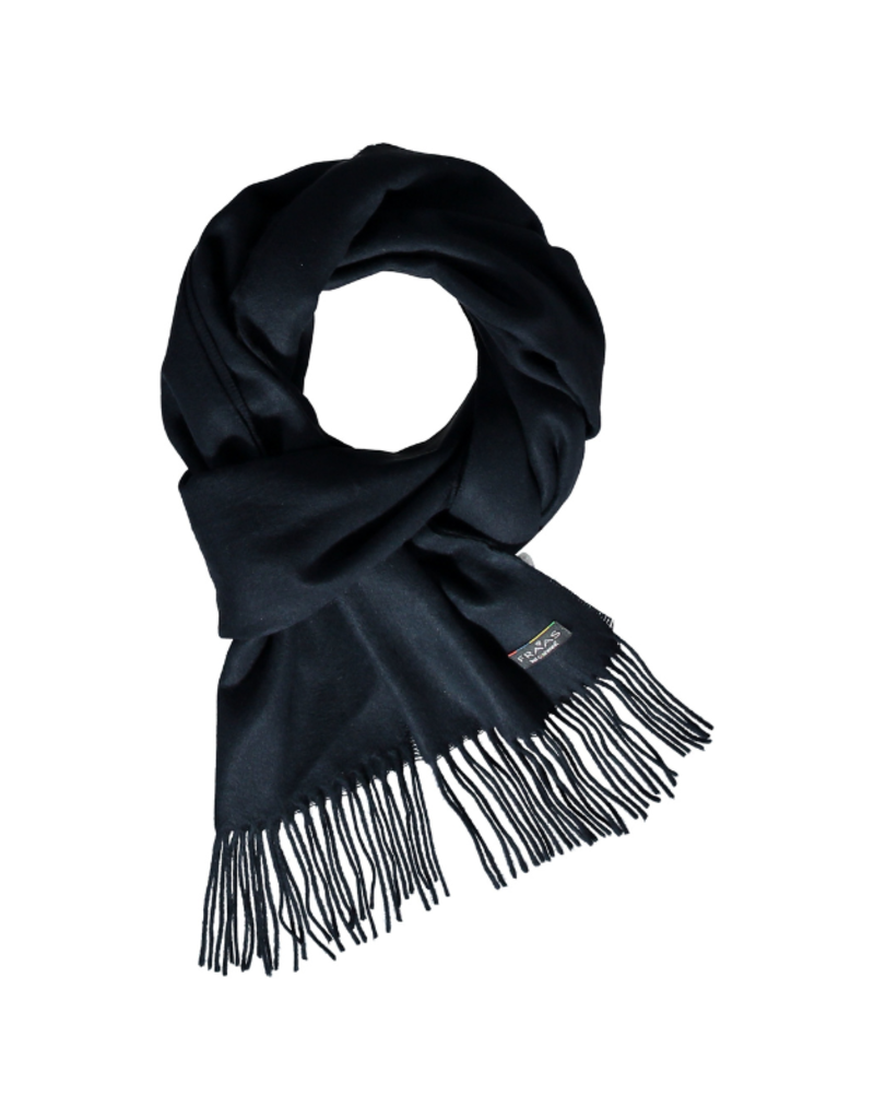 Fraas Solid Cashmink Scarf in Navy by Fraas
