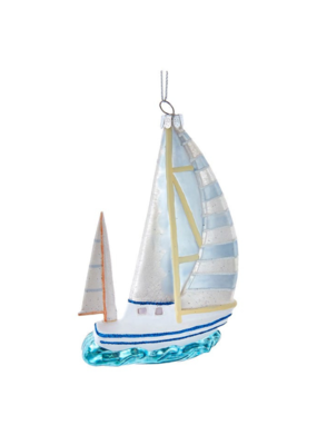 Sailboat Ornament by Noble Gems