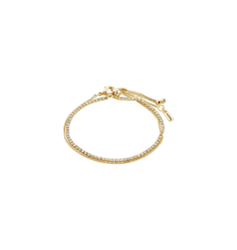 PILGRIM Mille Bracelet Set in Gold by Pilgrim