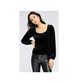 gentle fawn LAST ONE - XS - Ariana Top in Black by Gentle Fawn