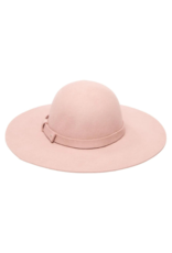 San Diego Hats Beyond the Prairie Felt Fedora in Blush by San Diego Hats