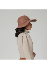 San Diego Hats LAST ONE - Beyond the Prairie Felt Fedora in Brown by San Diego Hats