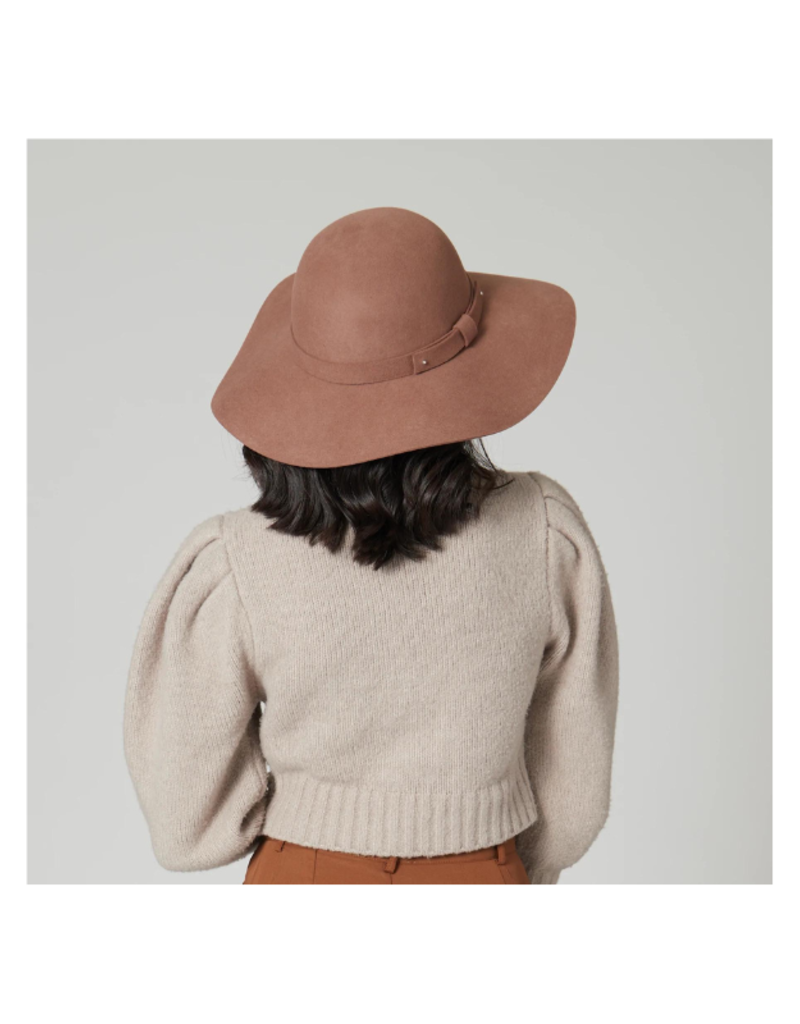 San Diego Hats LAST ONE - Beyond the Prairie Felt Fedora in Brown by San Diego Hats