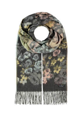 Early Bloom Scarf in Charcoal by Fraas