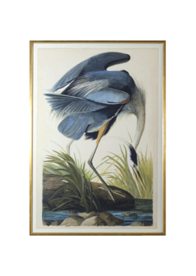 Celadon Art Blue Heron by John J. Audubon