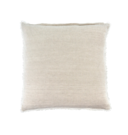 Indaba Trading Lina Linen Pillow in Chambray 24"