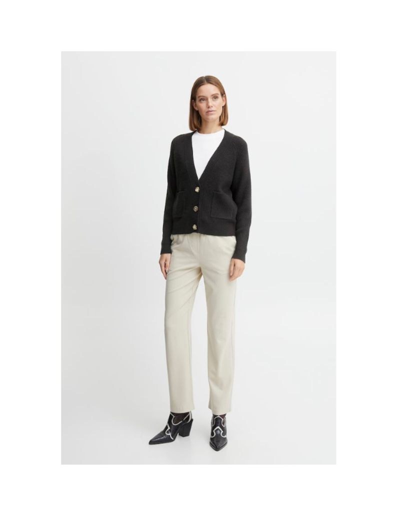 b.young Milo Cardigan in Black by b.young