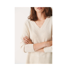 Part Two LAST ONE - SIZE S - Mauda Sweater in Whitecap Melange by Part Two