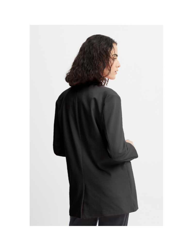 ICHI Kate Oversize Blazer in Black by ICHI