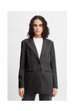 ICHI Kate Oversize Blazer in Black by ICHI