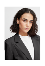 ICHI Kate Oversize Blazer in Black by ICHI