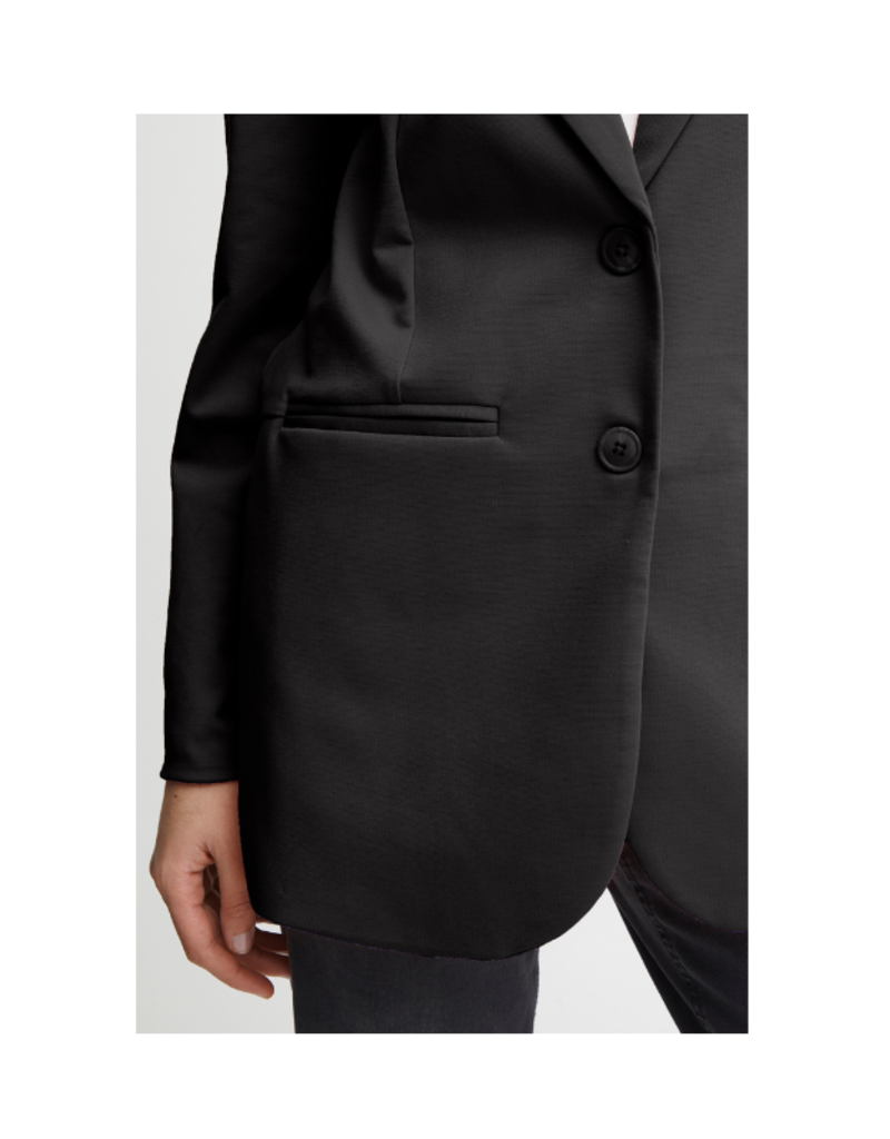 ICHI Kate Oversize Blazer in Black by ICHI