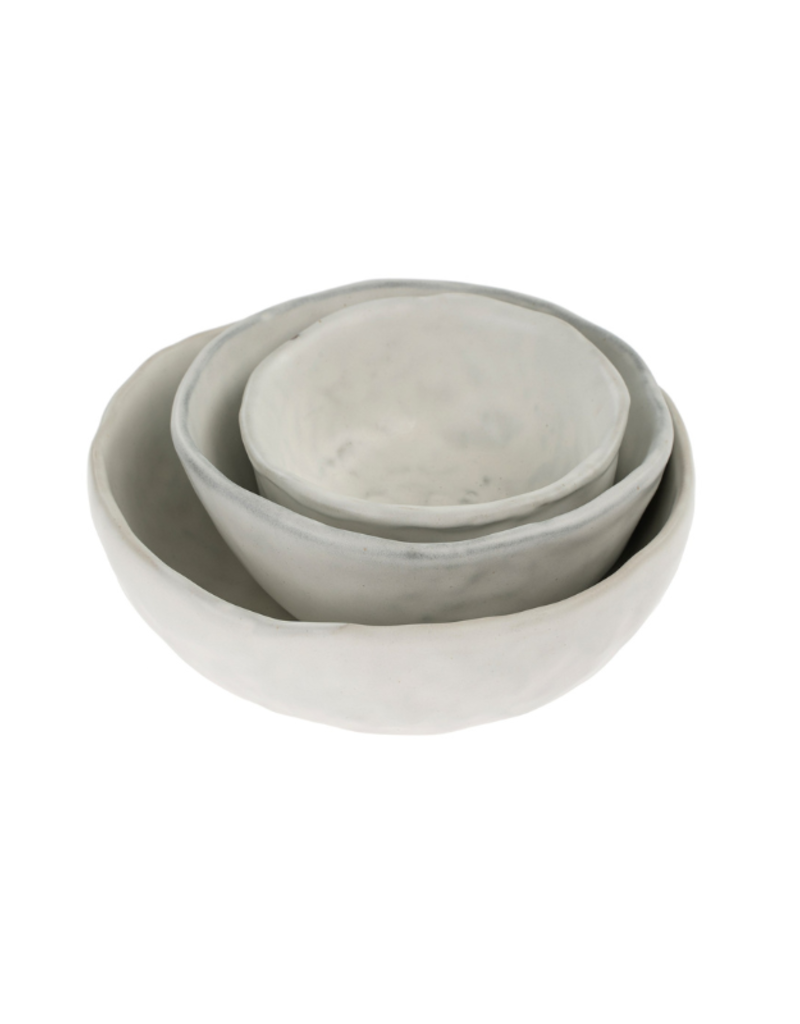 Contemporary Home Living 7 White Seashell Shaped Serving Bowl 