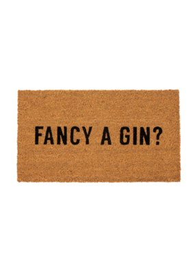 Indaba Trading Doormat Fancy A Gin?