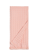 Danica Organic Waffle Hand Towel in Blush