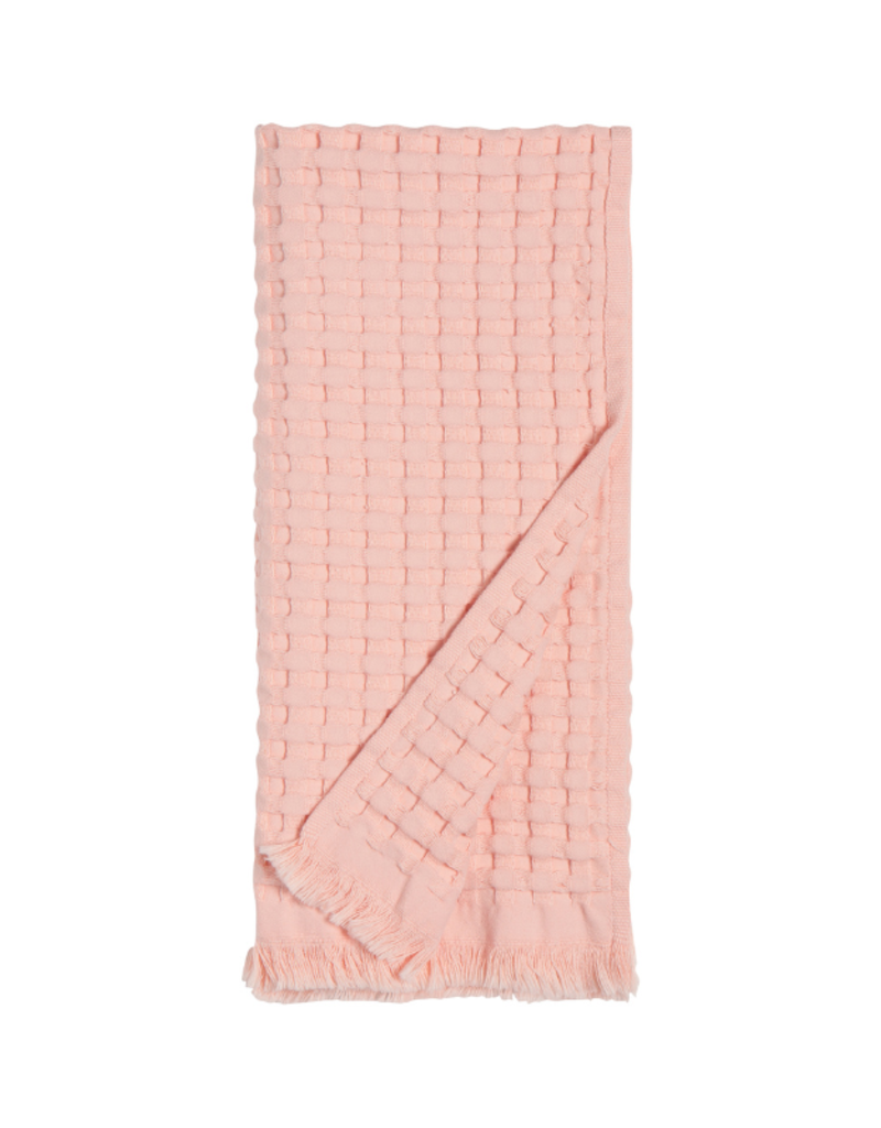 Danica Organic Waffle Hand Towel in Blush