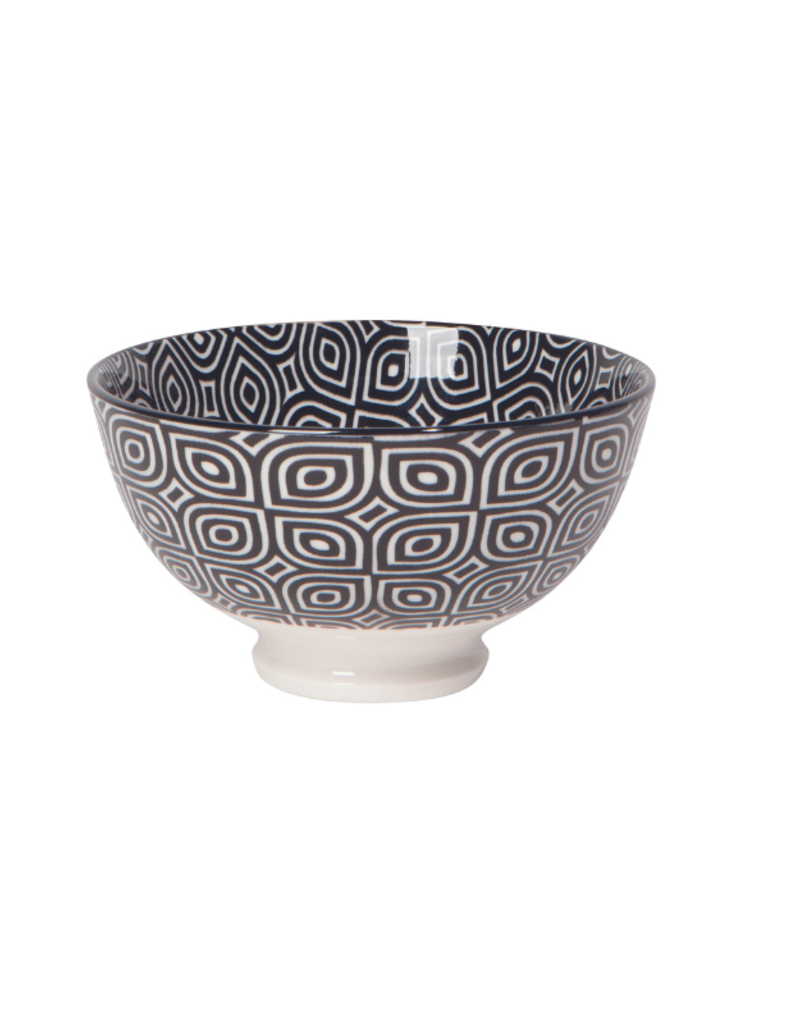 Danica Black & White Geo Bowl 4"