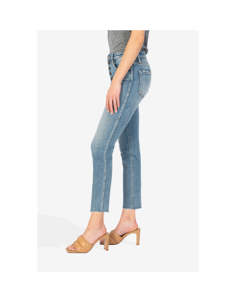 Kut from the Kloth LAST ONE - SIZE 0 - Rachael High Rise Fab Ab Mom Jean in Imagined by Kut from the Kloth