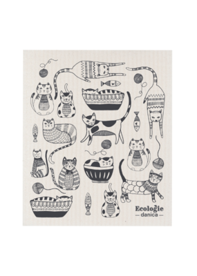 Danica Purr Party Swedish Dish Cloth