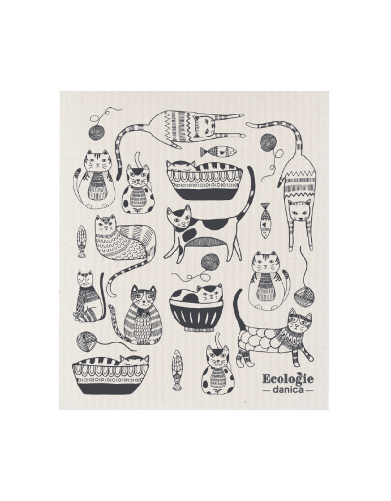 Danica Purr Party Swedish Dish Cloth