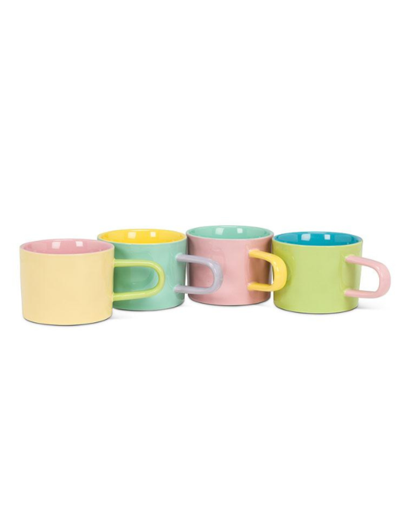 Tri Coloured Mug in Teal