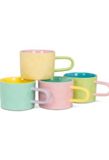 Tri Coloured Mug in Teal