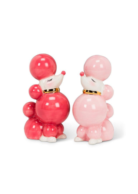 Pink Poodle Salt & Pepper Set