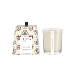 Lucia Lucia 50hr Soy Candle Blue Lotus & Orange