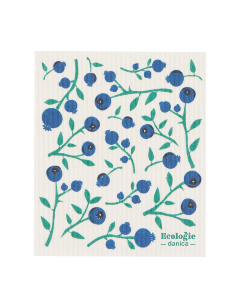 Ecologie by Danica Swedish Dish Cloth | Blueberries