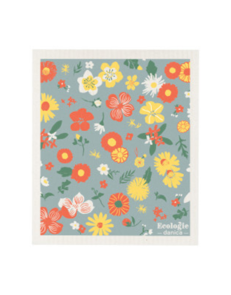 Danica Flowers of the Month  Swedish Dish Cloth
