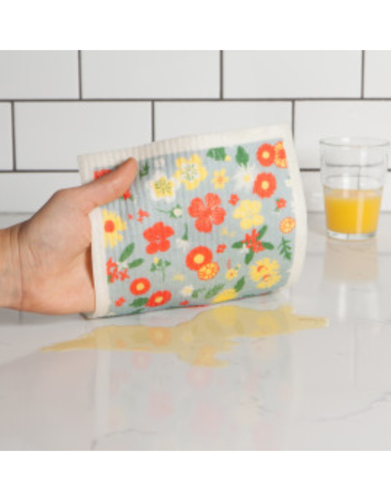 Danica Flowers of the Month  Swedish Dish Cloth