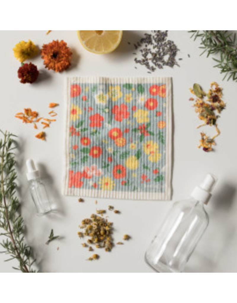 Danica Flowers of the Month  Swedish Dish Cloth