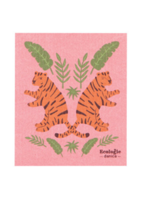 Danica Tigers Swedish Dish Cloth