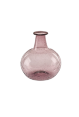 Indaba Trading Recycled Glass Bud Vase in Lilac