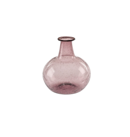 Indaba Trading Recycled Glass Bud Vase in Lilac