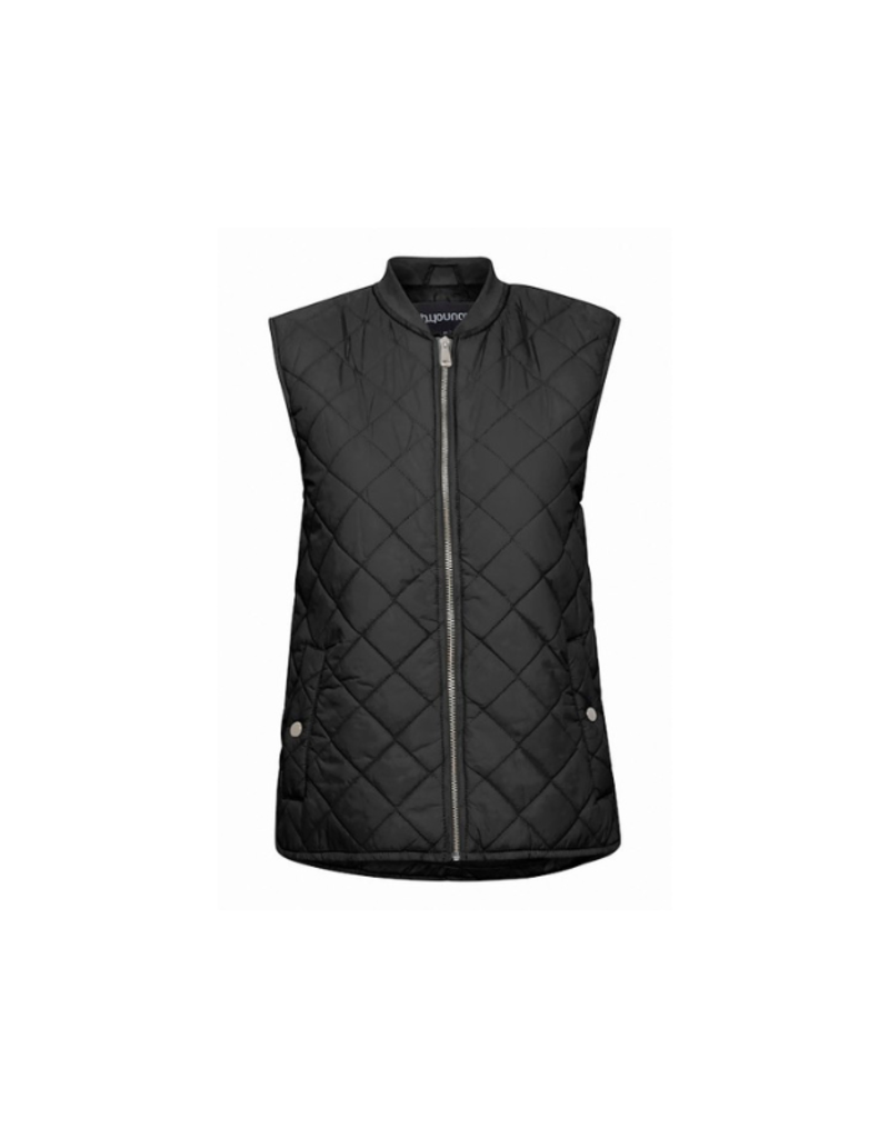 b.young Canna Vest in Black by b.young