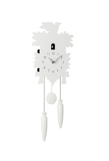 Modern Motion Cuckoo Clock White