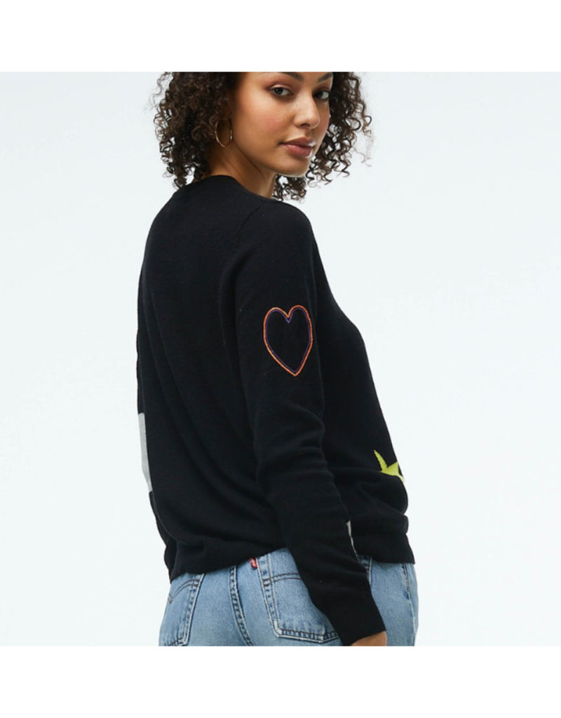 LAST ONE - SIZE XS - Goodluck Sweater in Black by Zaket & Plover