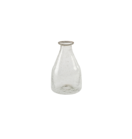 Indaba Trading Recycled Glass Bud Vase in Clear