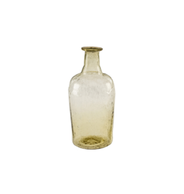 Indaba Trading Recycled Bud Vase in Yellow