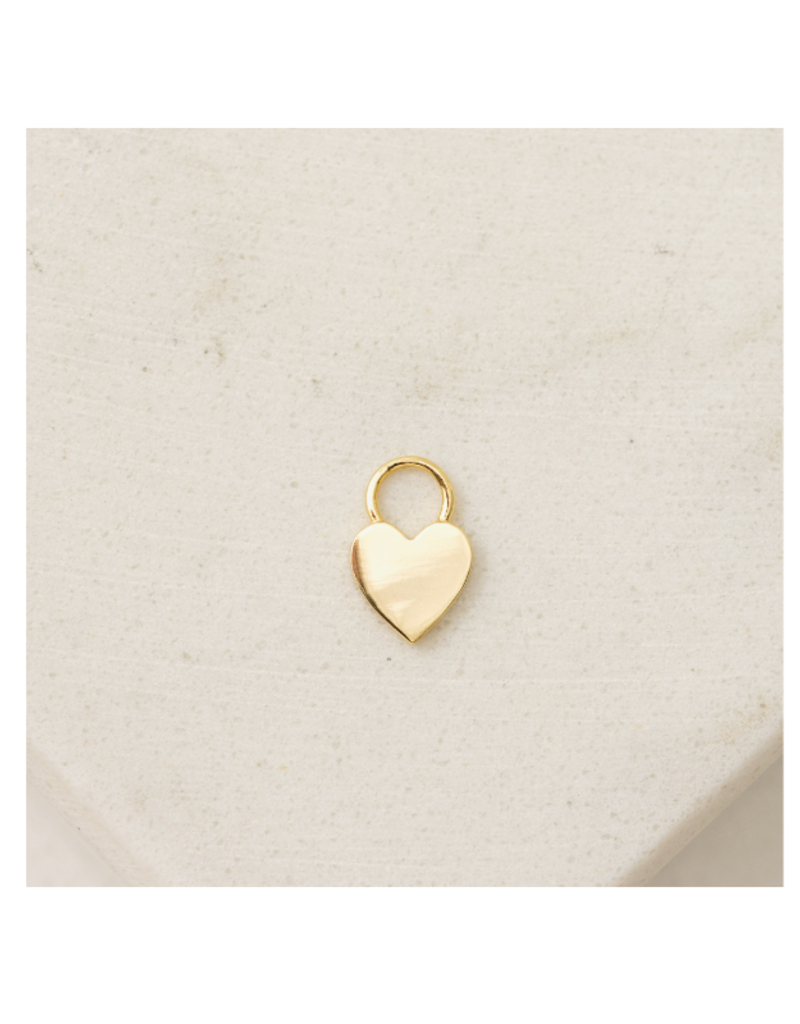 Lover's Tempo Hoop Charm - Heart by Lover's Tempo