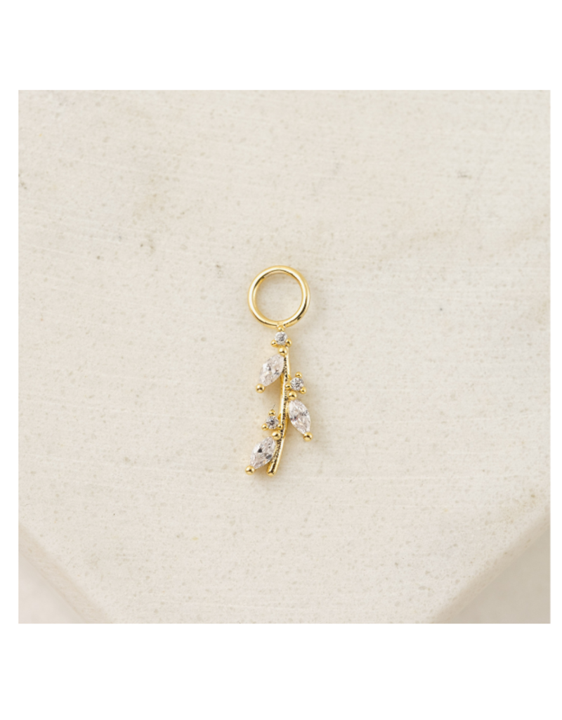 Lover's Tempo Hoop Charm - Olive by Lover's Tempo