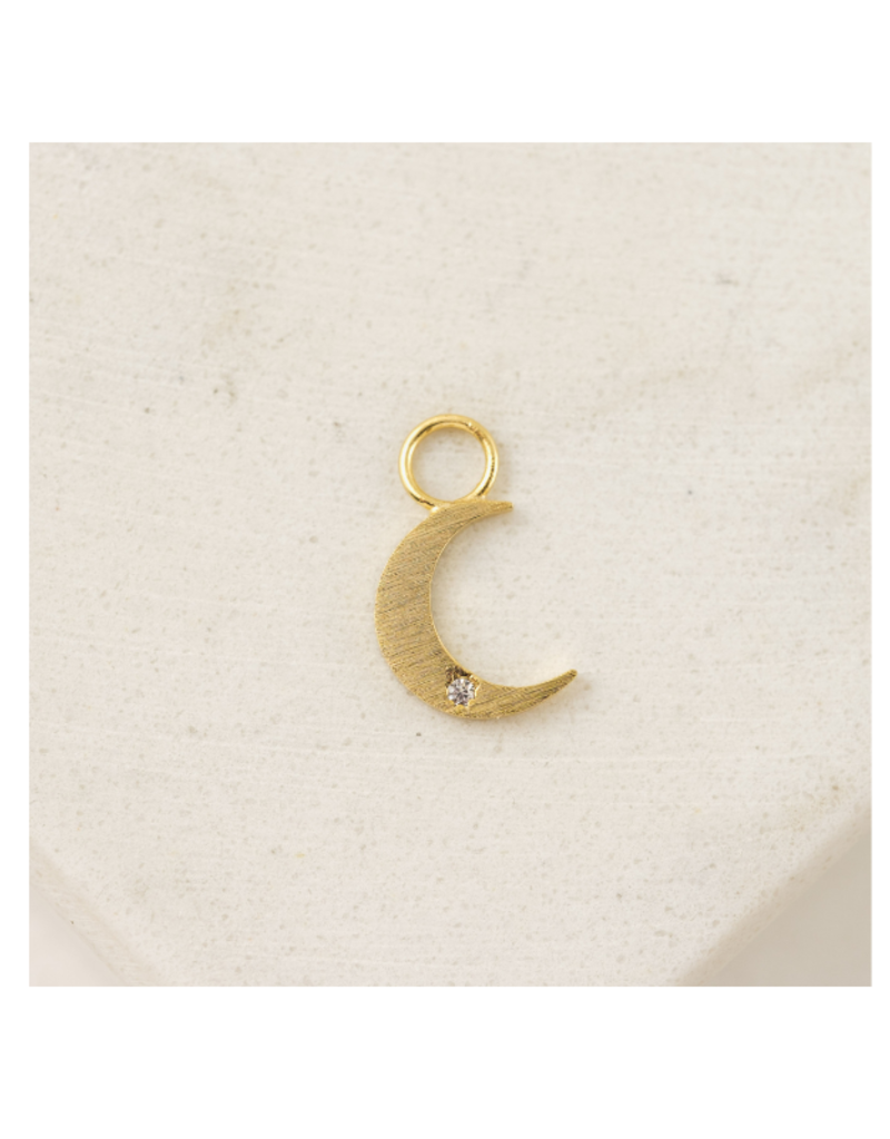 Lover's Tempo Hoop Charm - Moon by Lover's Tempo